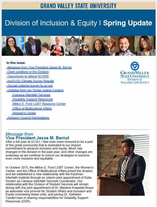 Spring 2016 Newsletter